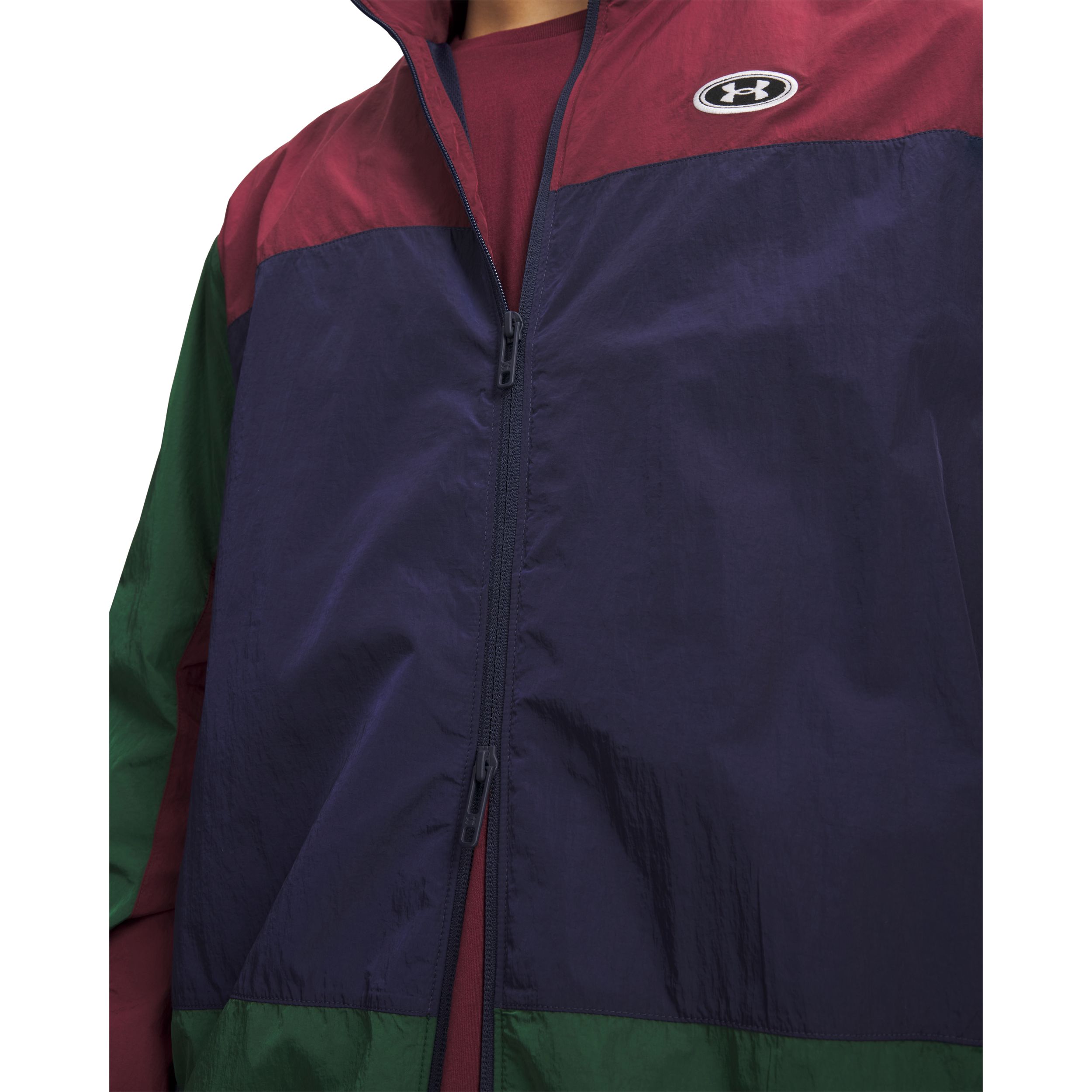 Under Armour Men's Icon Woven Track Full Zip Jacket