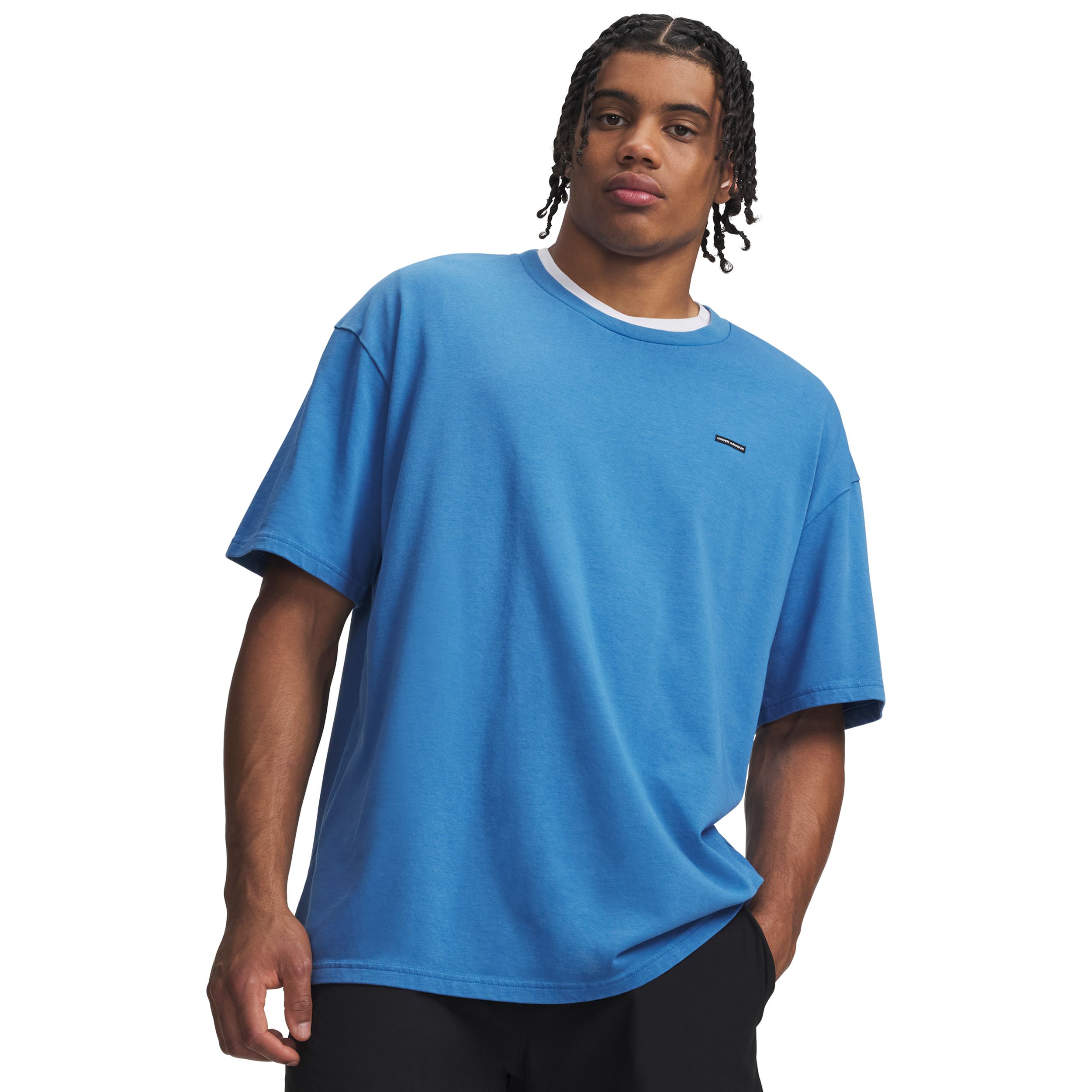 Under Armour Men's Wash Oversized Short Sleeve T-Shirt