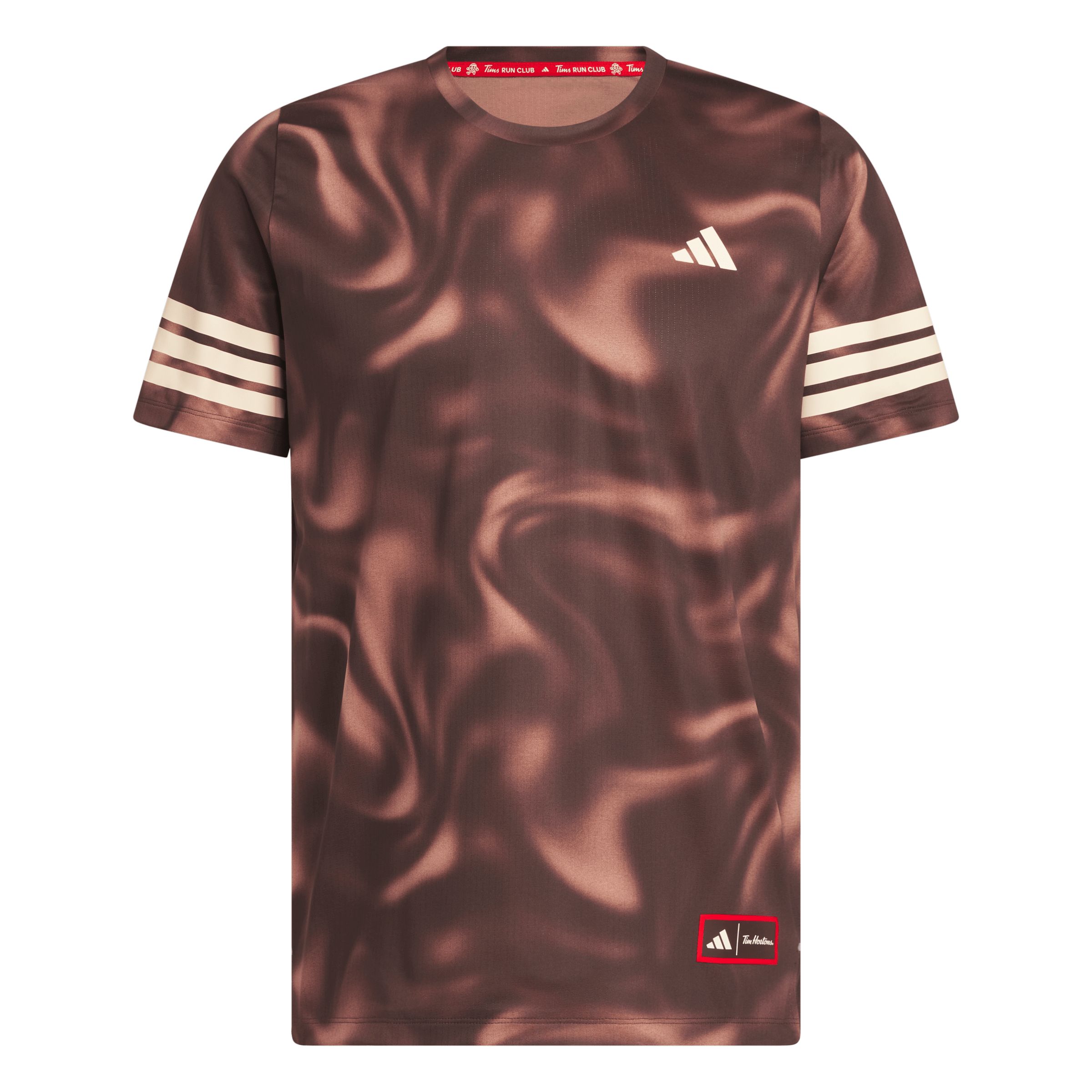 adidas x Tim Hortons Men's 365 All Over Print Short Sleeve T-Shirt