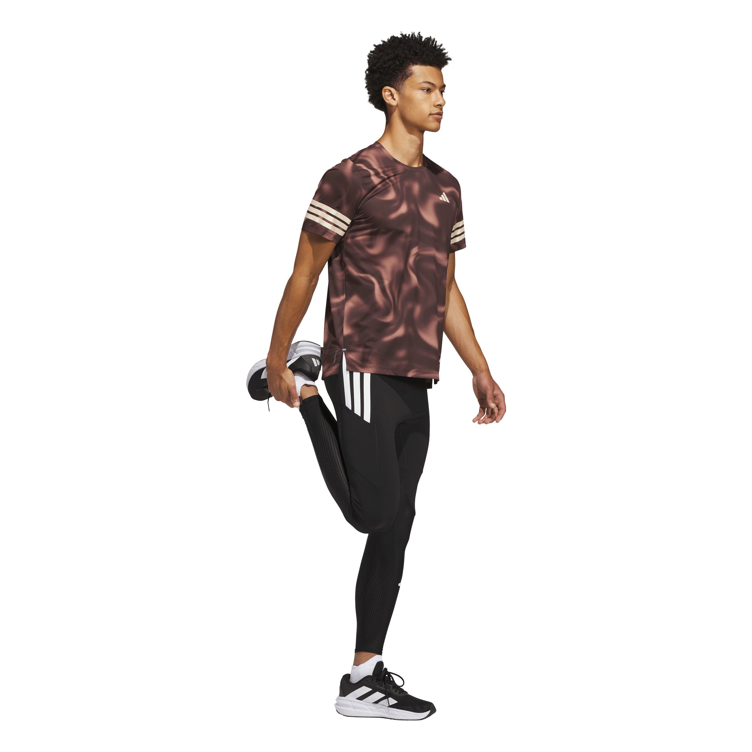 adidas x Tim Hortons Men's 365 All Over Print Short Sleeve T-Shirt