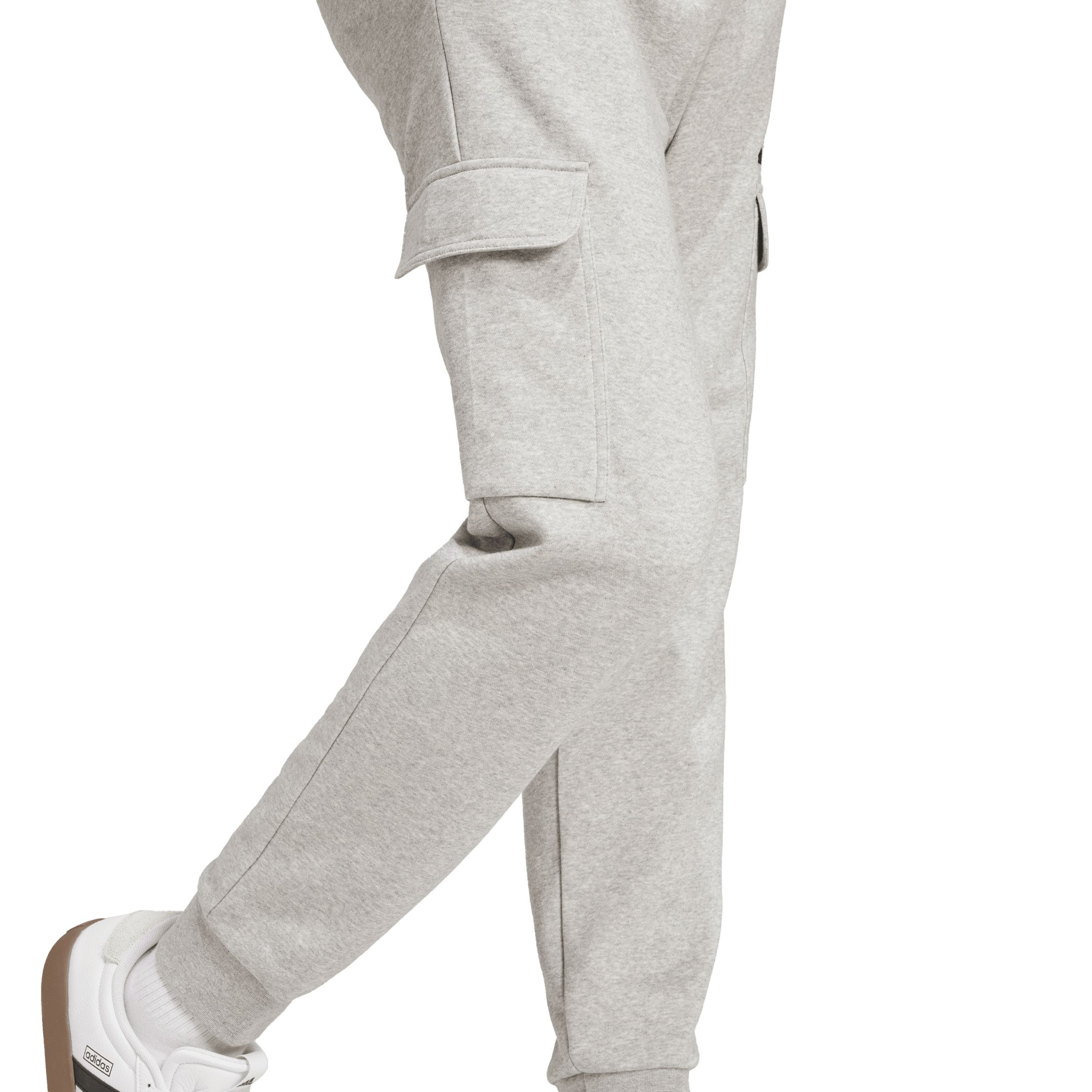 adidas Men's Essentials FeelCozy Fleece Cargo Jogger Pants