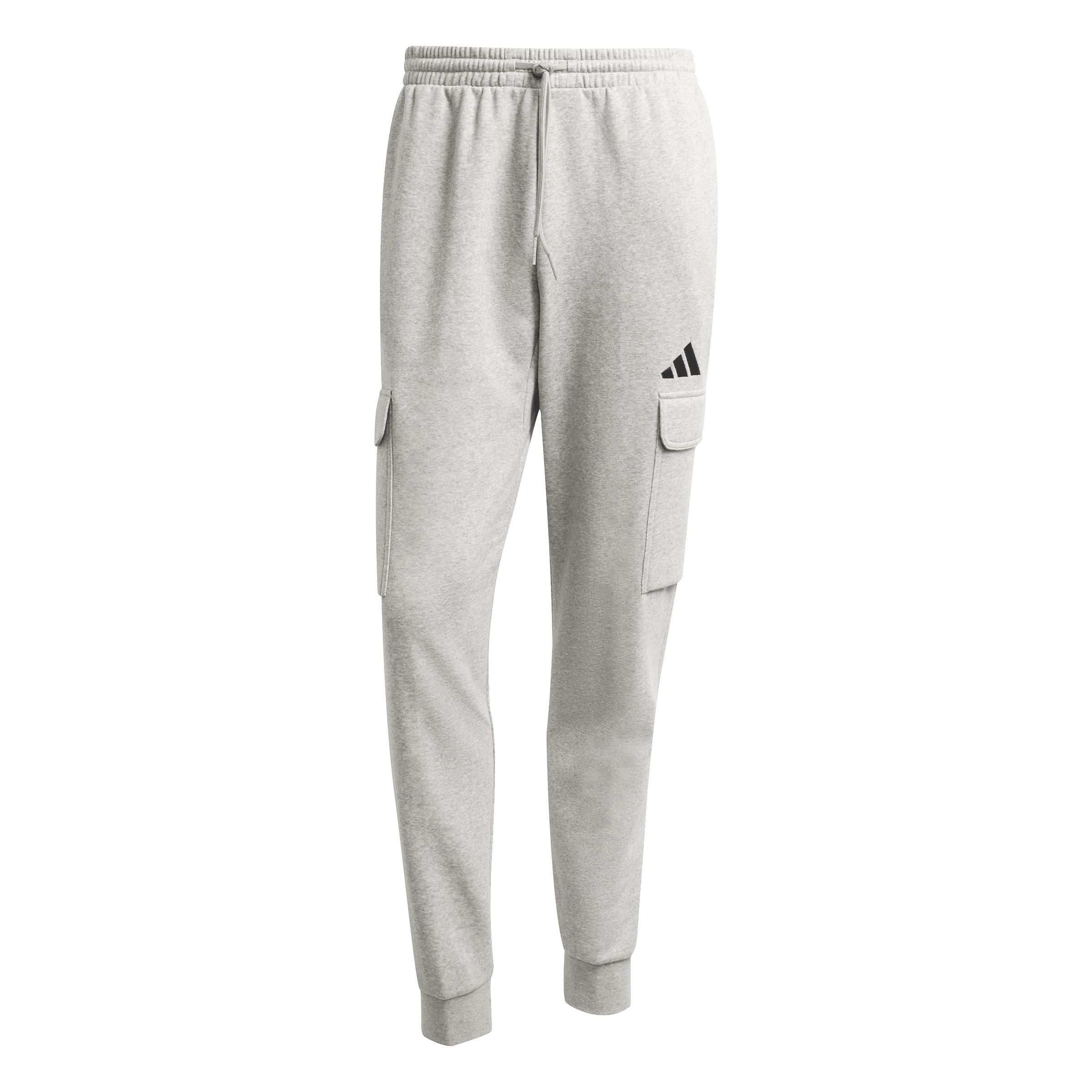 adidas Men's Essentials FeelCozy Fleece Cargo Jogger Pants