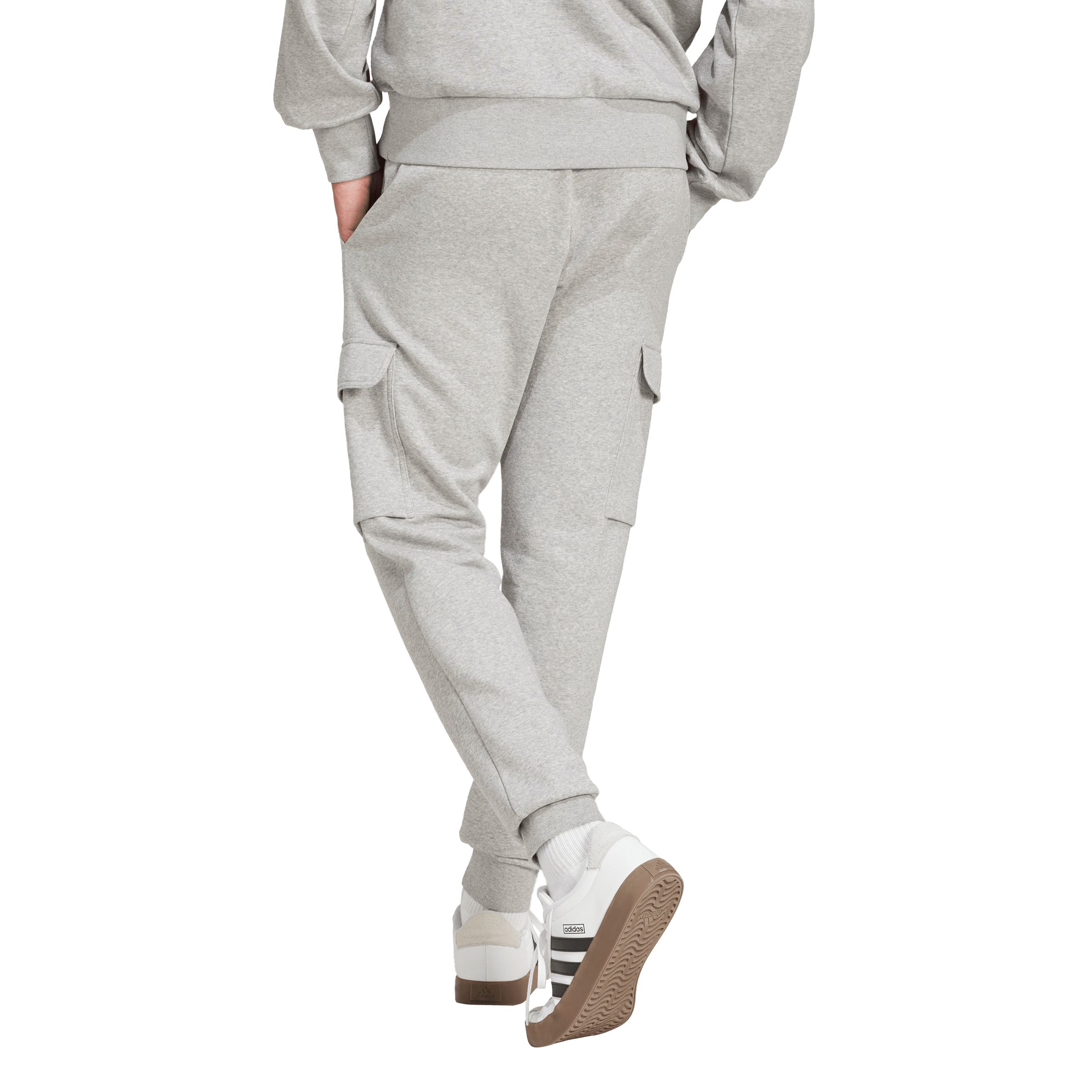 adidas Men's Essentials FeelCozy Fleece Cargo Jogger Pants