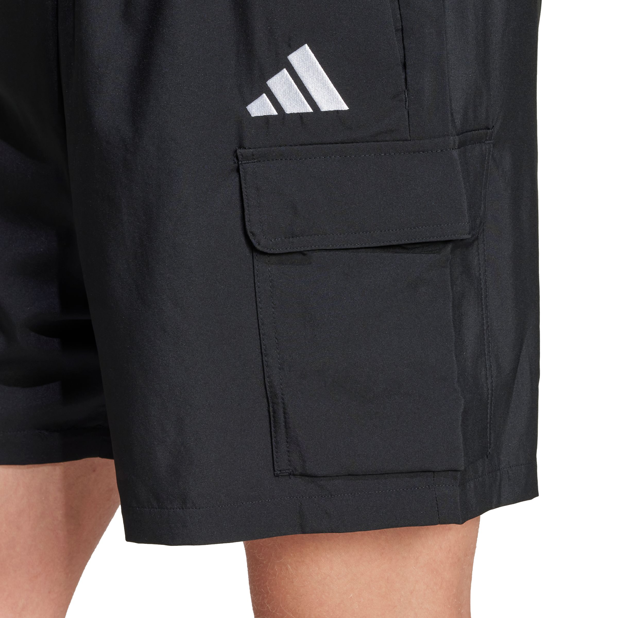 adidas Men's Essentials Small Logo Cargo Chelsea Shorts