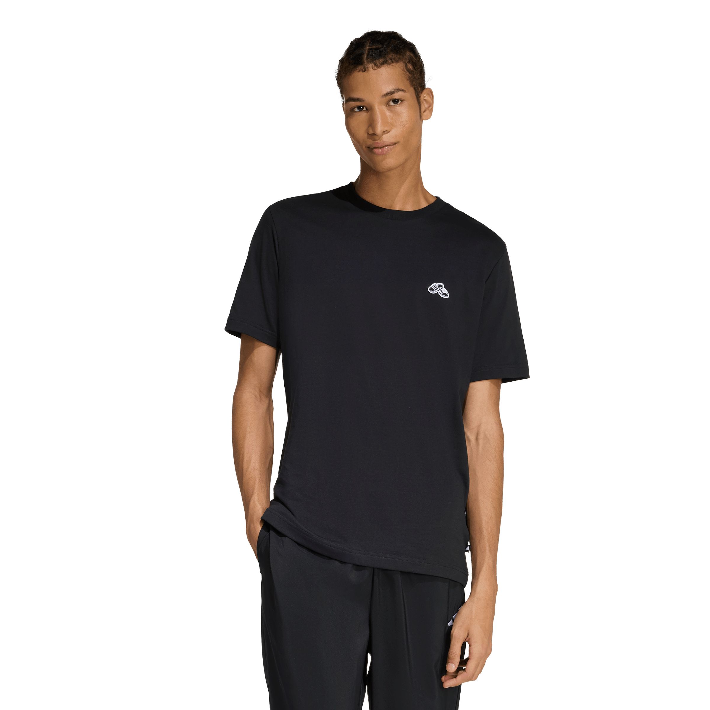 adidas Men's Summer Slide Trim Graphic Short Sleeve T-Shirt
