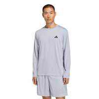adidas Men's Workout Essentials Flex Long Sleeve Shirt Front_Flat