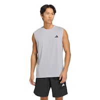 adidas Men's Workout Essentials Feelready Tank Front_Flat