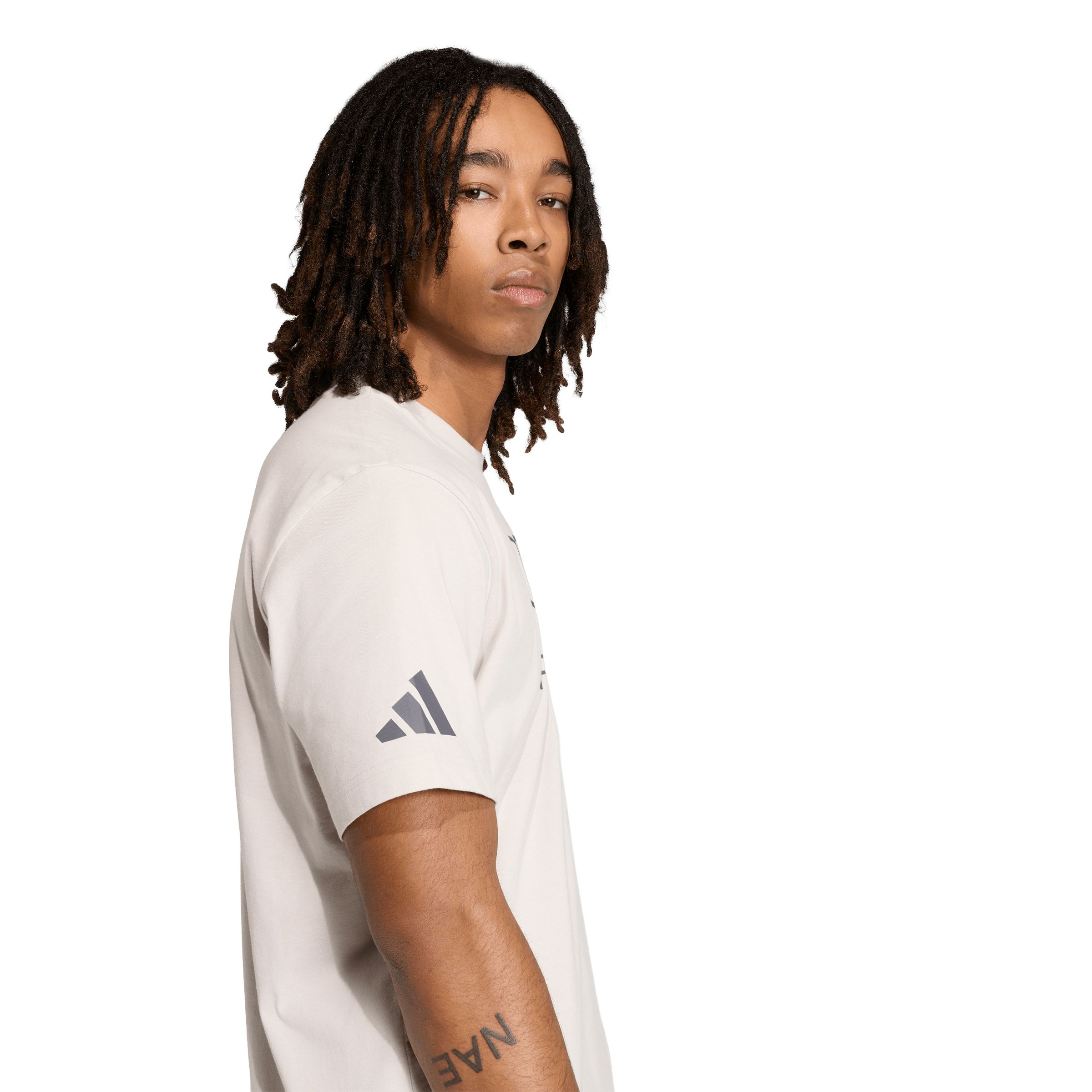 adidas Men's Audi Revolut F1 Team DNA Graphic Short Sleeve T-Shirt