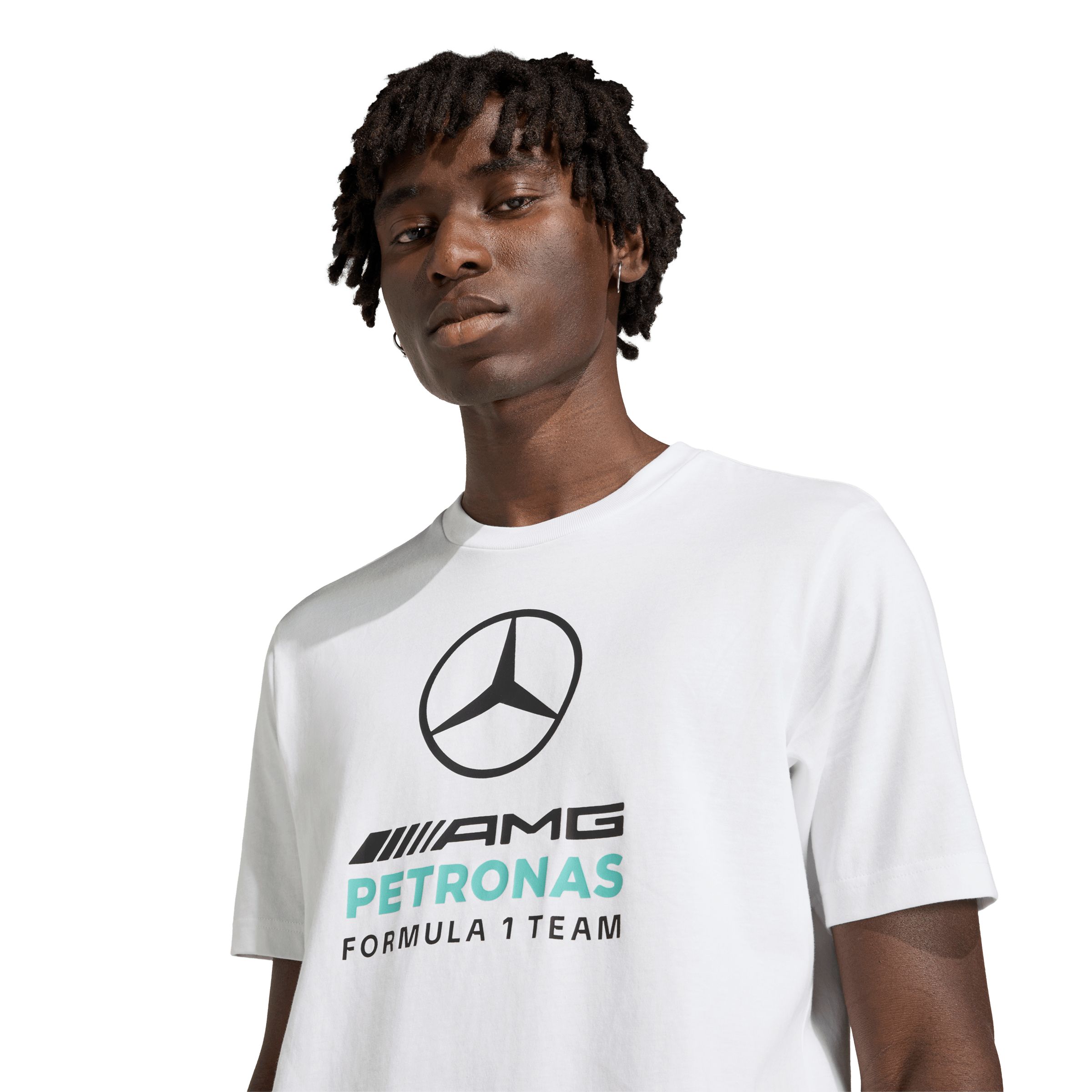 adidas Men's Mercedes - AMG Petronas F1 Team DNA Graphic Short Sleeve T-Shirt