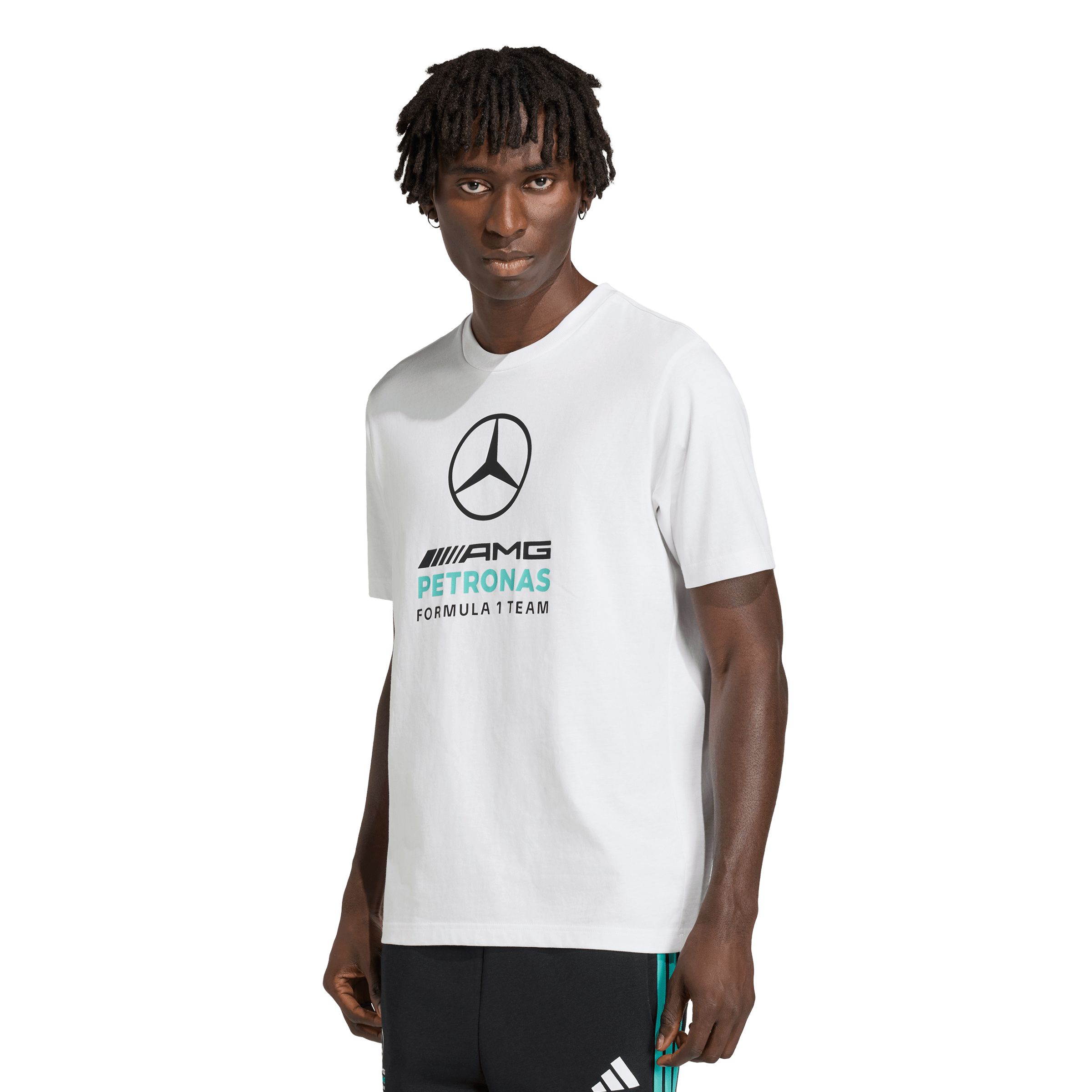 adidas Men's Mercedes - AMG Petronas F1 Team DNA Graphic Short Sleeve T-Shirt