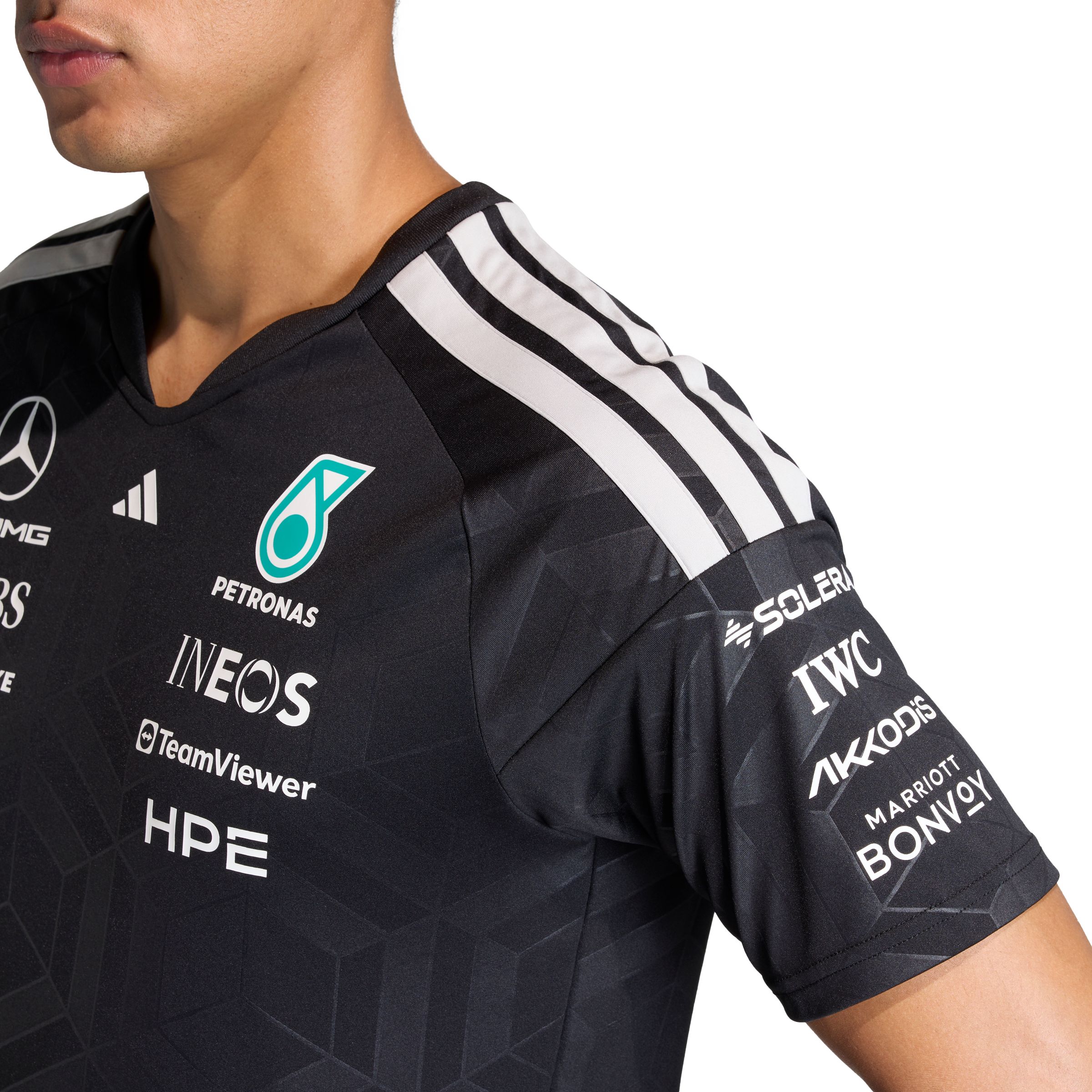 adidas Men's Mercedes - AMG Petronas F1 Team Dr Short Sleeve Jersey