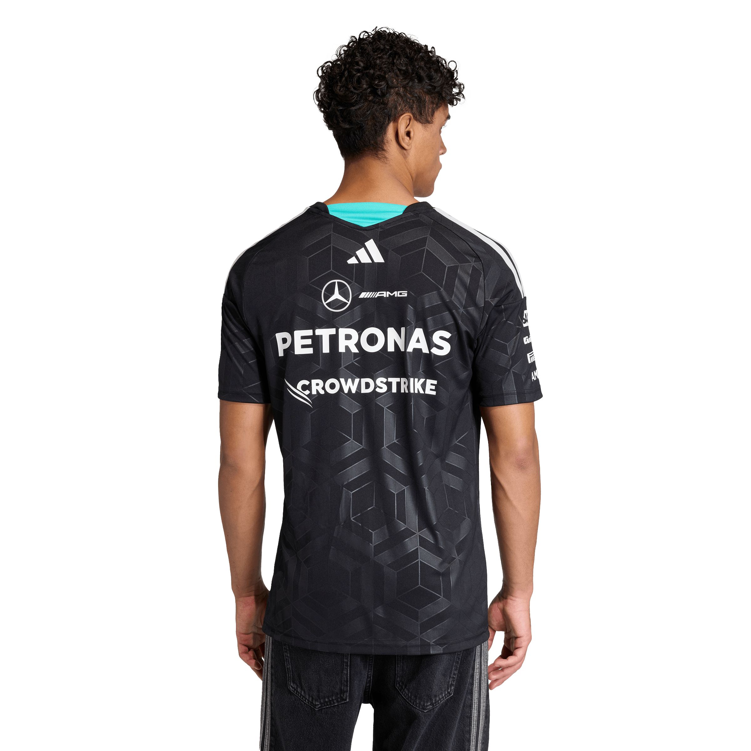 adidas Men's Mercedes - AMG Petronas F1 Team Dr Short Sleeve Jersey