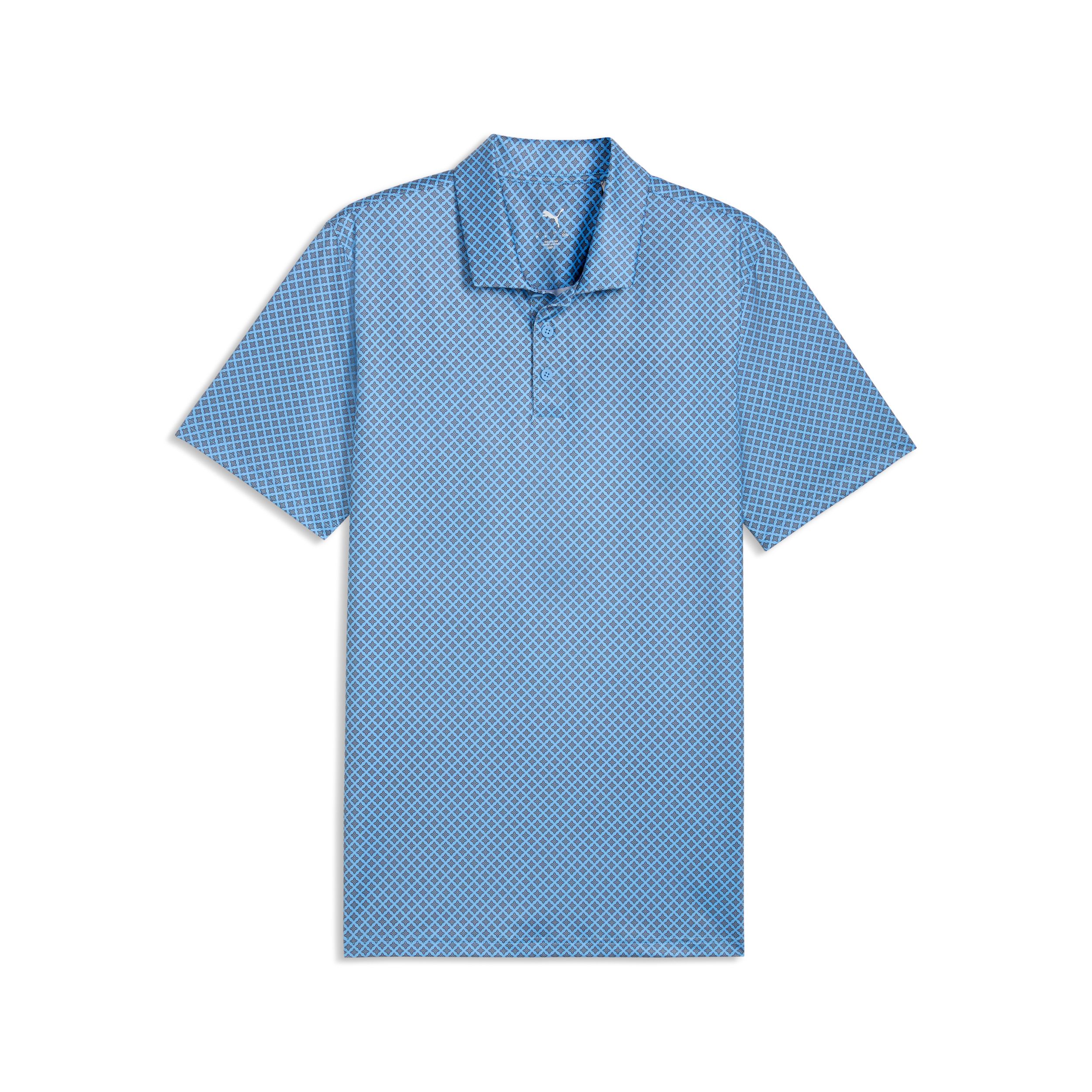 PUMA Men's Mattr Clover Moisture-Wicking Polo T-shirt