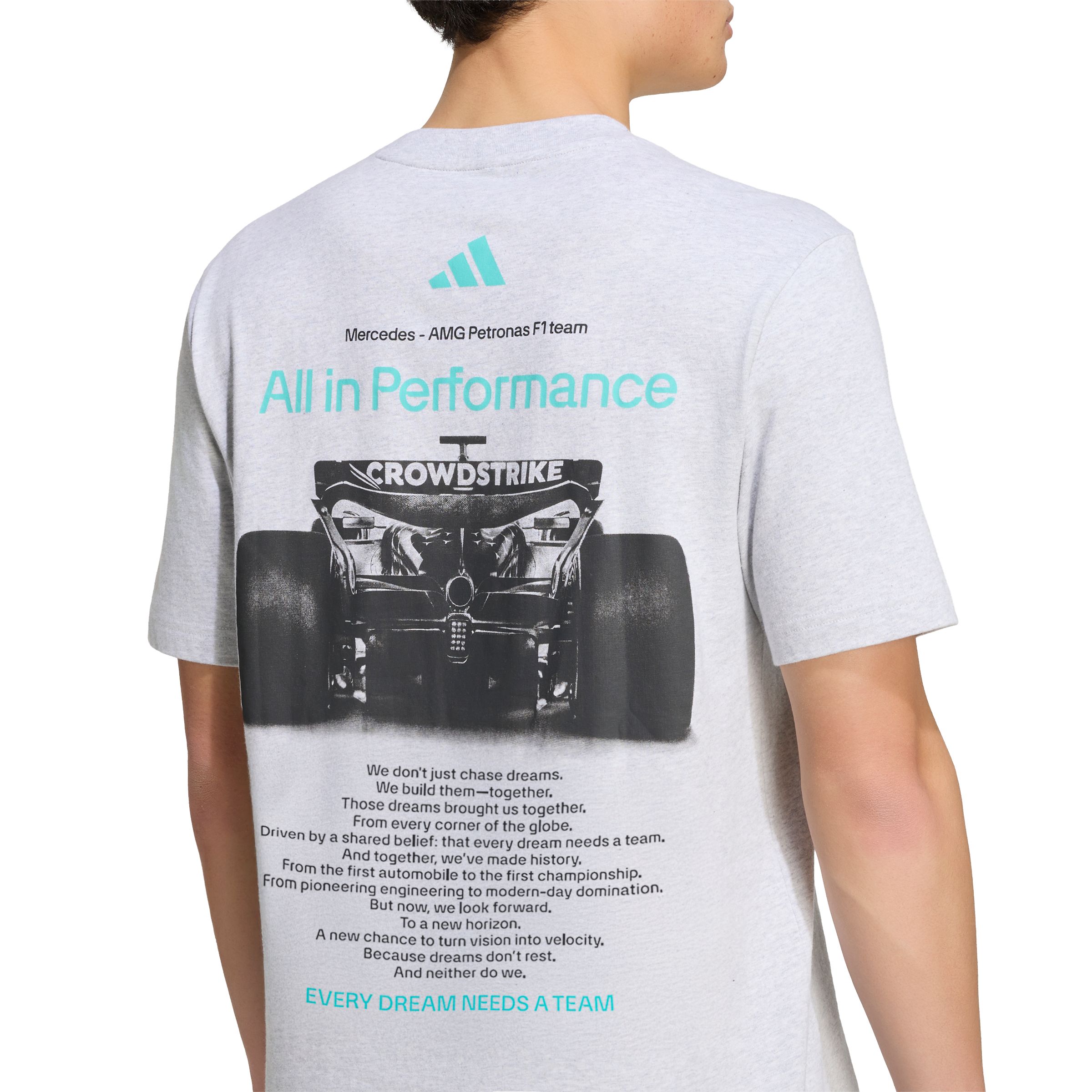 adidas Men's Mercedes Graphic T-Shirt