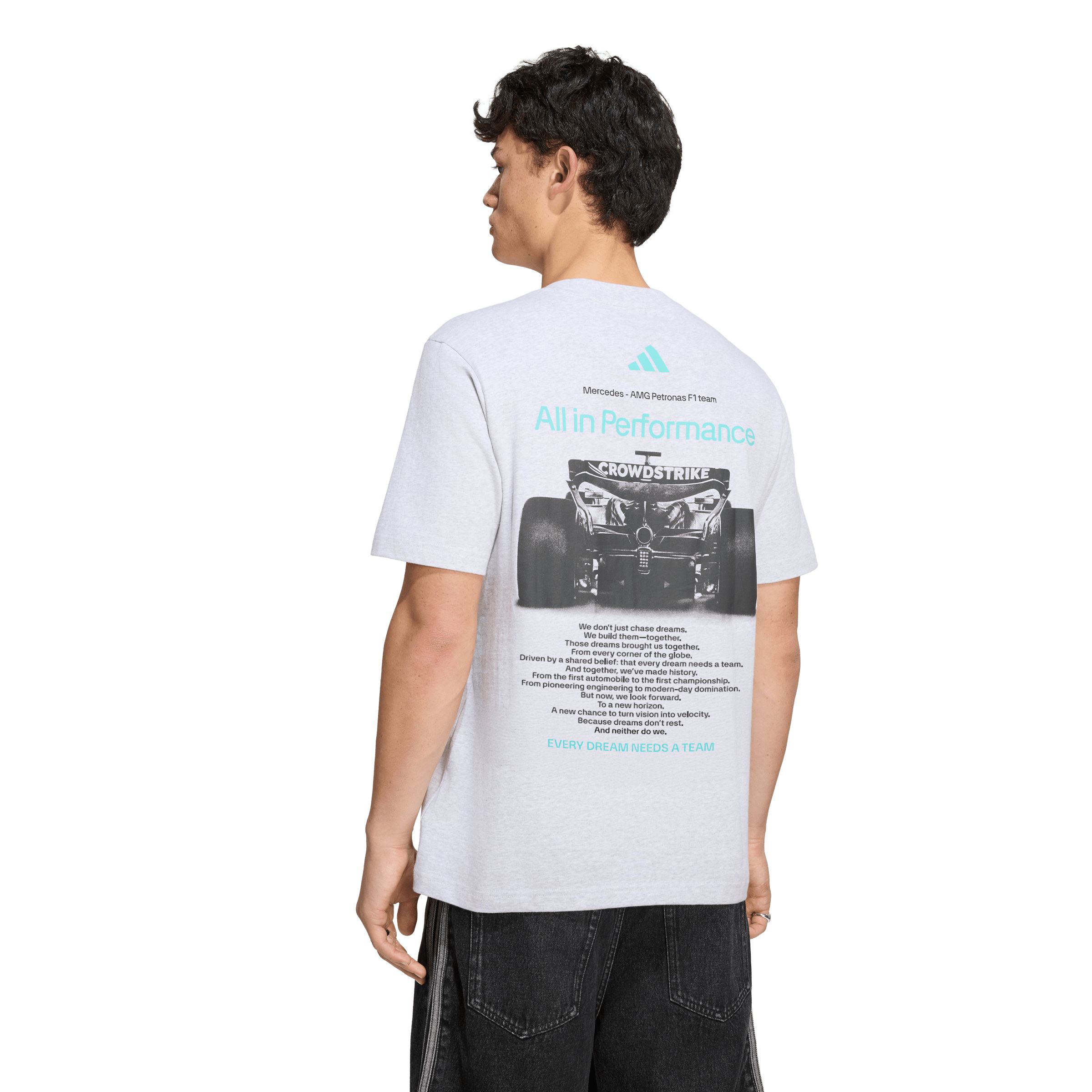 adidas Men's Mercedes Graphic T-Shirt