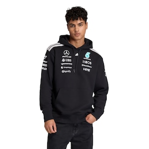 adidas Men's Mercedes Petronas F1 Driver Hoodie