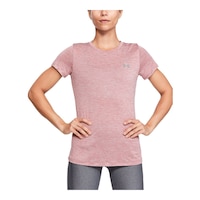 Under Armour Women's Tech Twist T Shirt Front_Flat