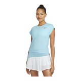 Nike Women's Victory Tennis T Shirt, Slim Fit, Dri-FIT Front_Angled_Left