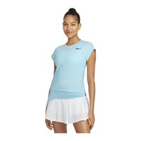 Nike Women's Victory Tennis T Shirt, Slim Fit, Dri-FIT Front_Angled_Left