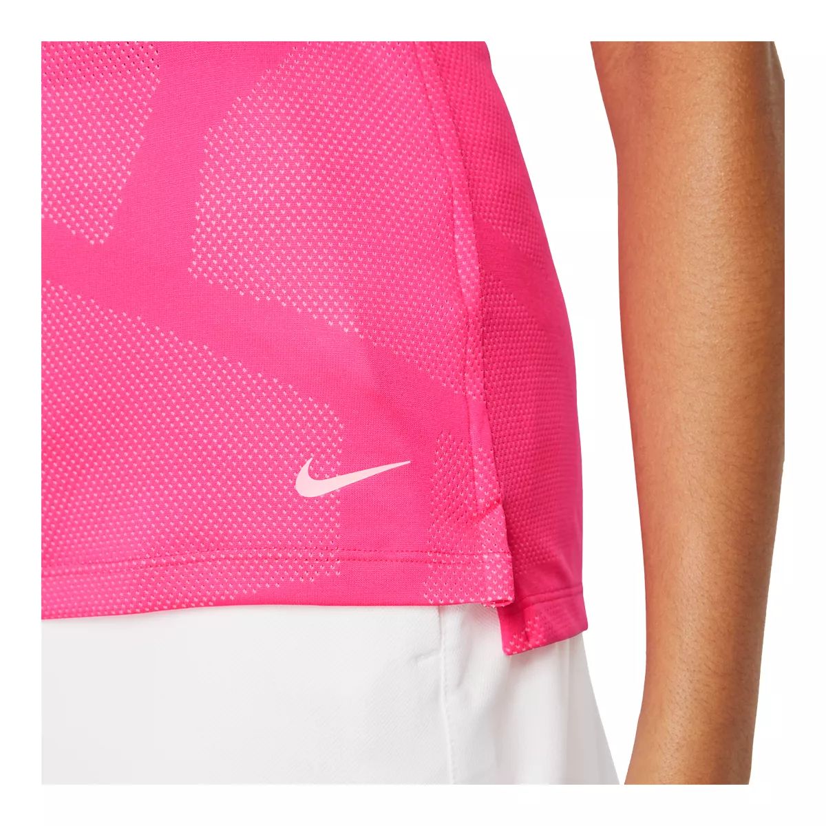 Nike Golf Women's Breath Course Jacquard Polo T Shirt