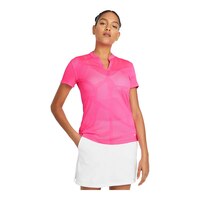 Nike Golf Women's Breath Course Jacquard Polo T Shirt Front_Angled_Right