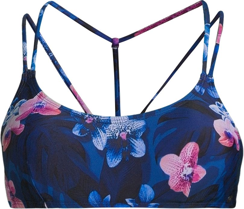 Ripzone Women's Antigua Floral Athletic Swimsuit Bikini Top, Sport