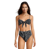Ripzone Women's Rosslyn Bandeau Swimsuit Bikini Top, Beach Front_Flat