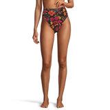 Ripzone Women's Verendrye High Waisted Swimsuit Bikini Bottom, Beach Front_Flat