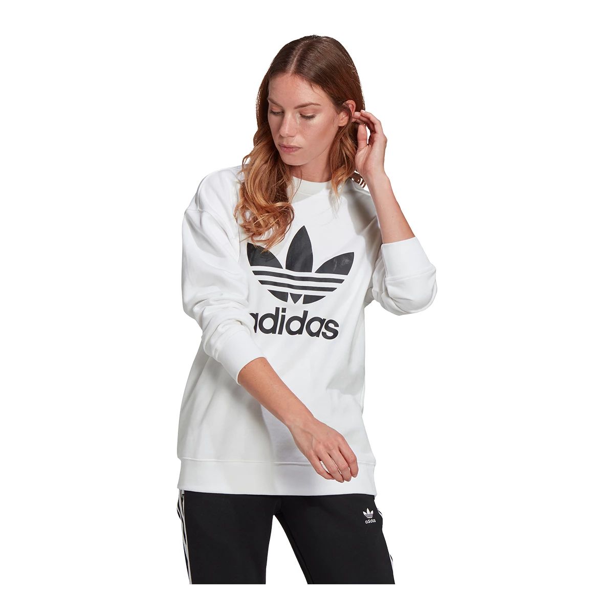 adidas Originals Women's Crewneck French Terry Sweatshirt