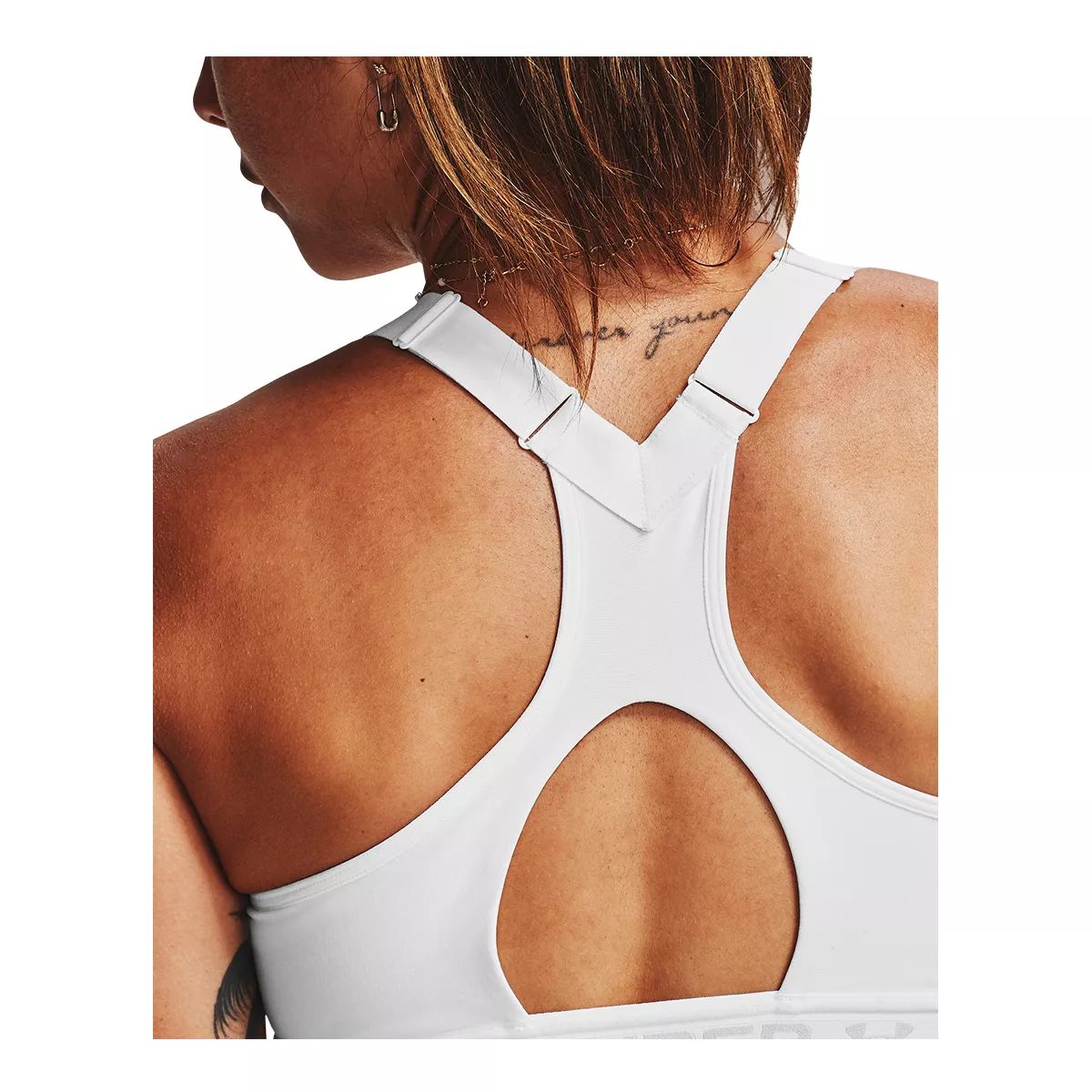 Under Armour Color Block White Sports Bra Size XS - 48% off