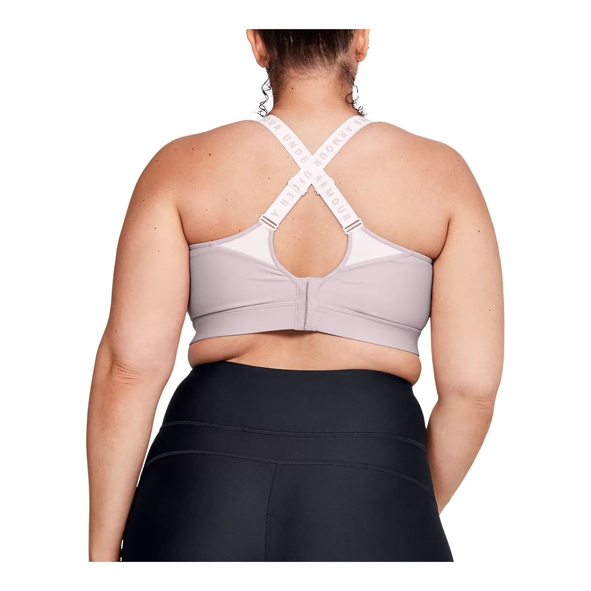 Under Armour Women's Infinity Plus Size Sports Bra, High Impact, Padded