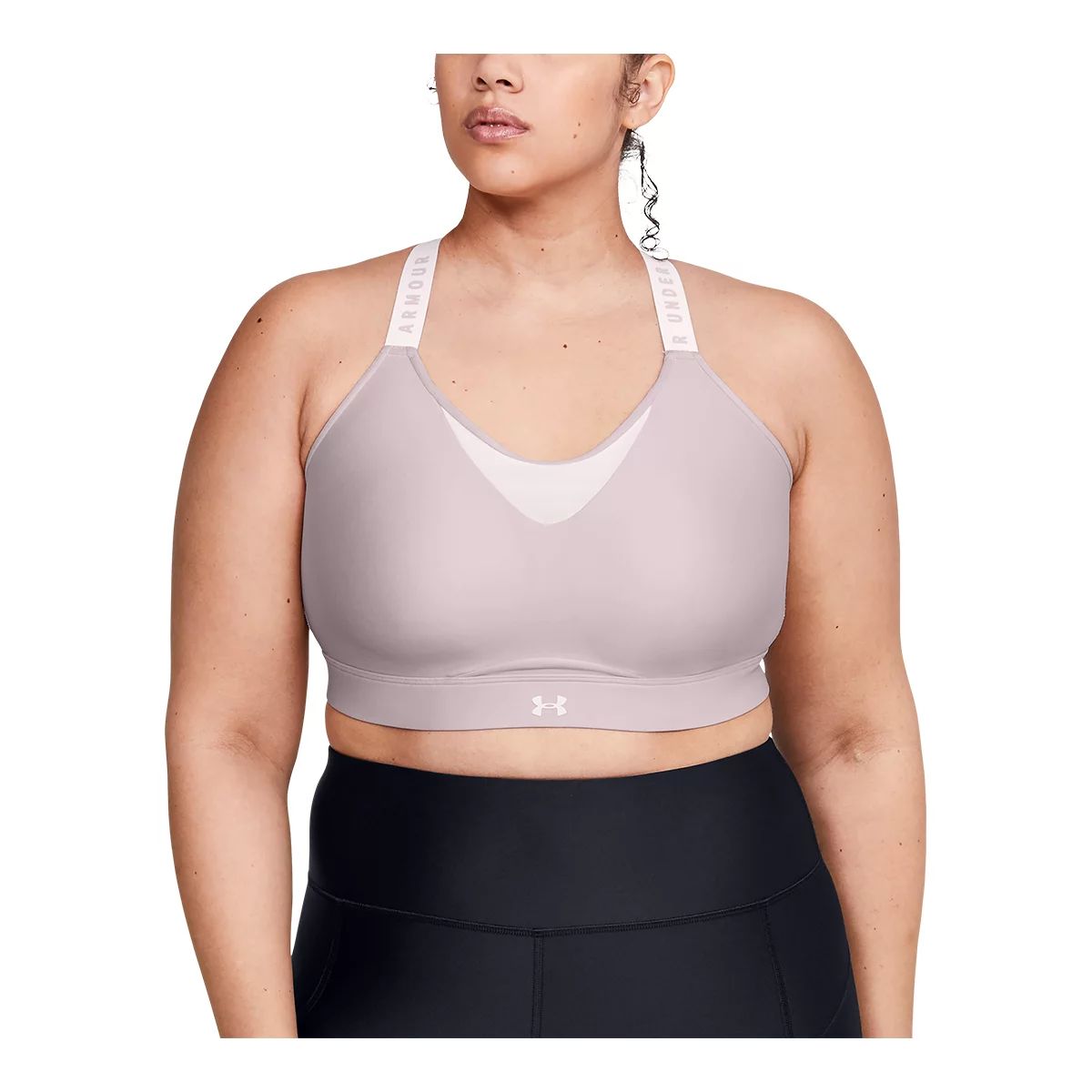Under Armour Women's Infinity Plus Size Sports Bra, High Impact, Padded