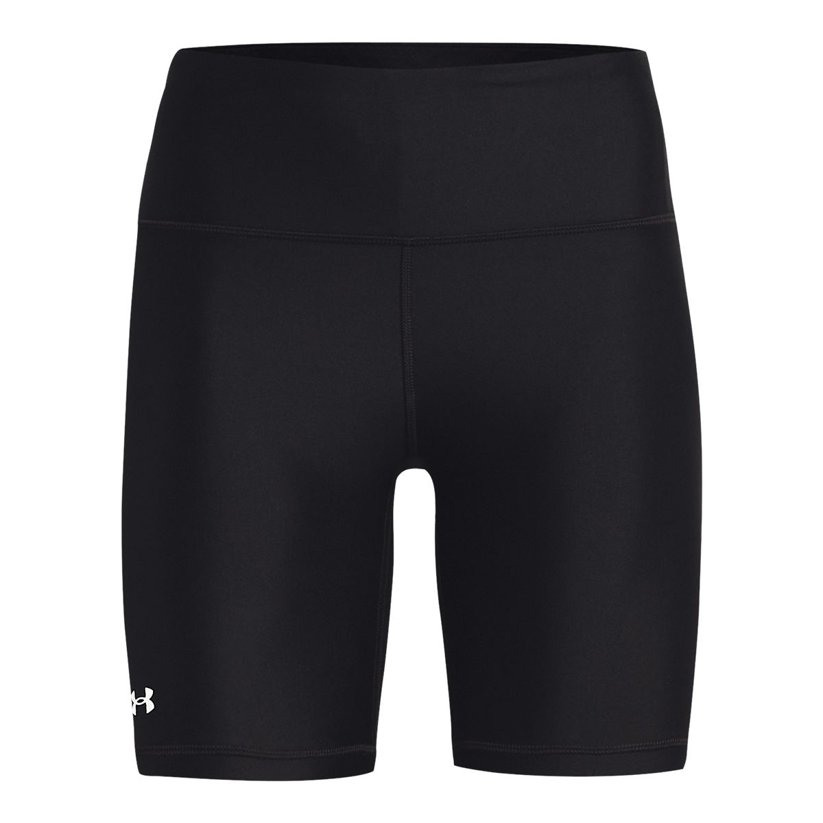 Buy UNDER ARMOUR Women Black & White Heat Gear Printed Training Shorts -  Shorts for Women 7610511