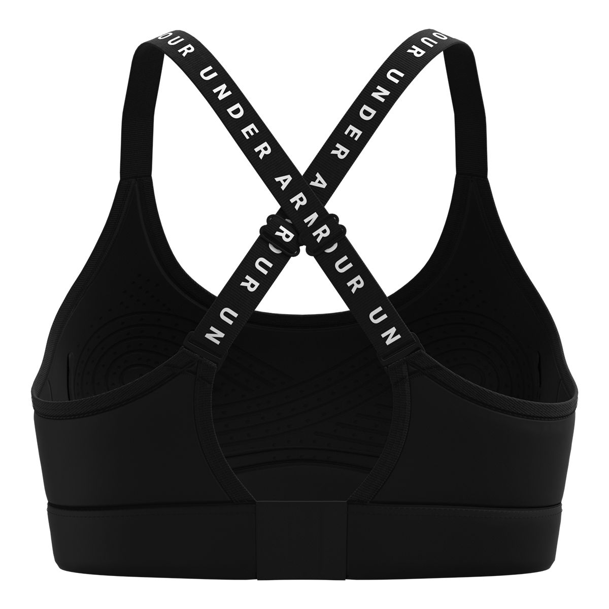 Sports Bra Small UK8/10 Black Seamless Padded by INOC IN NEED OF