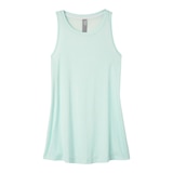 Fwd. Women's Mesh Back Tank Top, Plus Size, Sleeveless, Sports Front_Flat