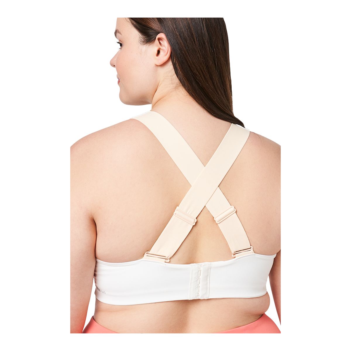 FWD Women's Push Multi-Strap Sports Bra, Medium Impact, Removable Pads