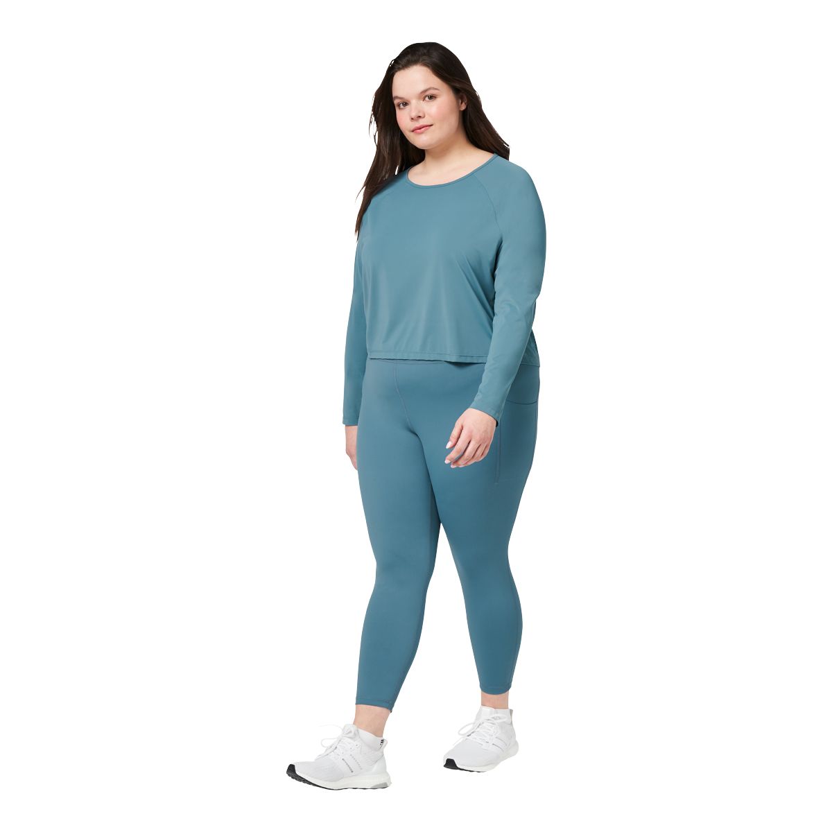 Push FWD Women's Super Soft Long Sleeve Shirt, Plus Size