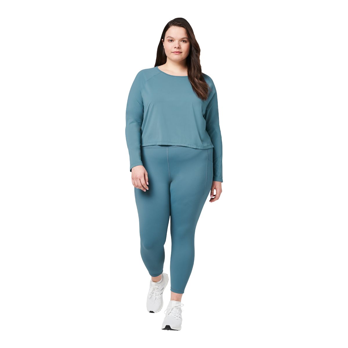 Push FWD Women's Super Soft Long Sleeve Shirt, Plus Size