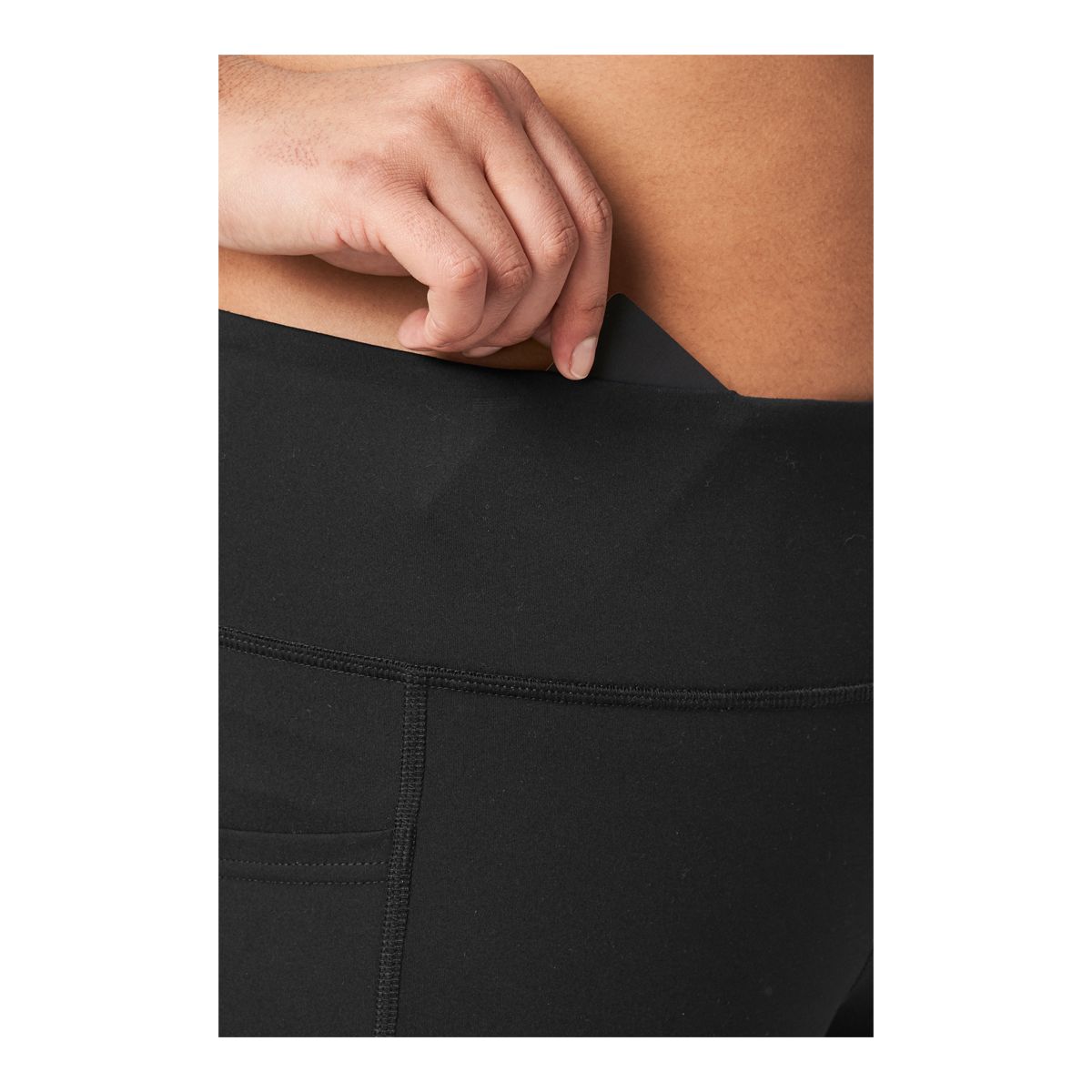Women's Biker Shorts W/ Pockets - 10 Black