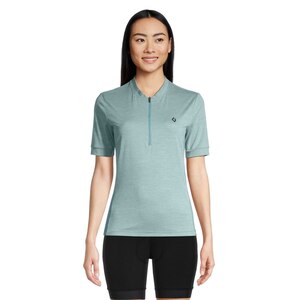 Diamondback Women's Half Zip Cycling Jersey, Relaxed Fit