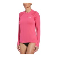 Nike Women's Hydro Long Sleeve Rashguard Front_Angled_Left