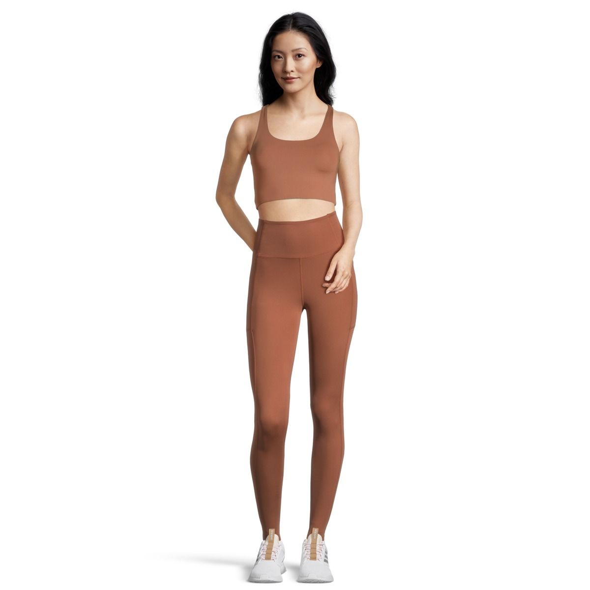 Girlfriend Collective Women's Paloma Sports Bra, Medium Impact, Longline