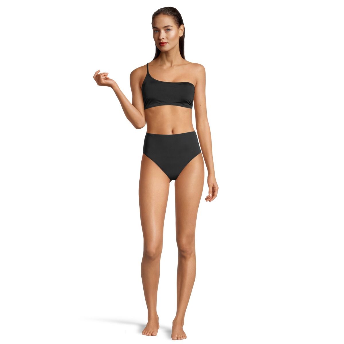 Ripzone Women's SL High Waisted Swimsuit Bikini Bottom, Beach