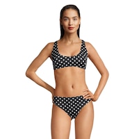 Ripzone Women's Salle Swimsuit Bikini Top, Beach Front_Flat