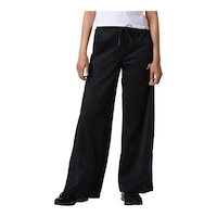 New Balance Women's Athletics Sweatpants, Relaxed Fit, High Rise, Wide Leg Front_Flat