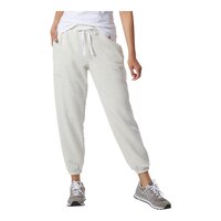 New Balance Women's Essential Pure Balance Fleece Sweatpants, Casual, Mid Rise Front_Flat