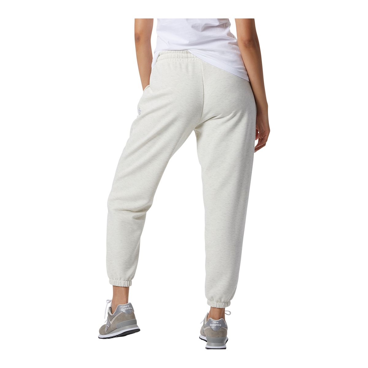 New Balance Women's Essential Pure Balance Fleece Sweatpants, Casual, Mid Rise