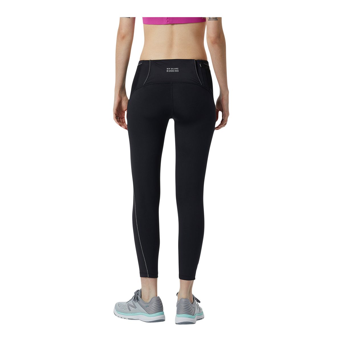 New Balance Women's Plus Size Run Impact Crop Tights