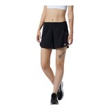 New Balance Women's Run Impact 5 Inch Shorts Front_Angled_Left