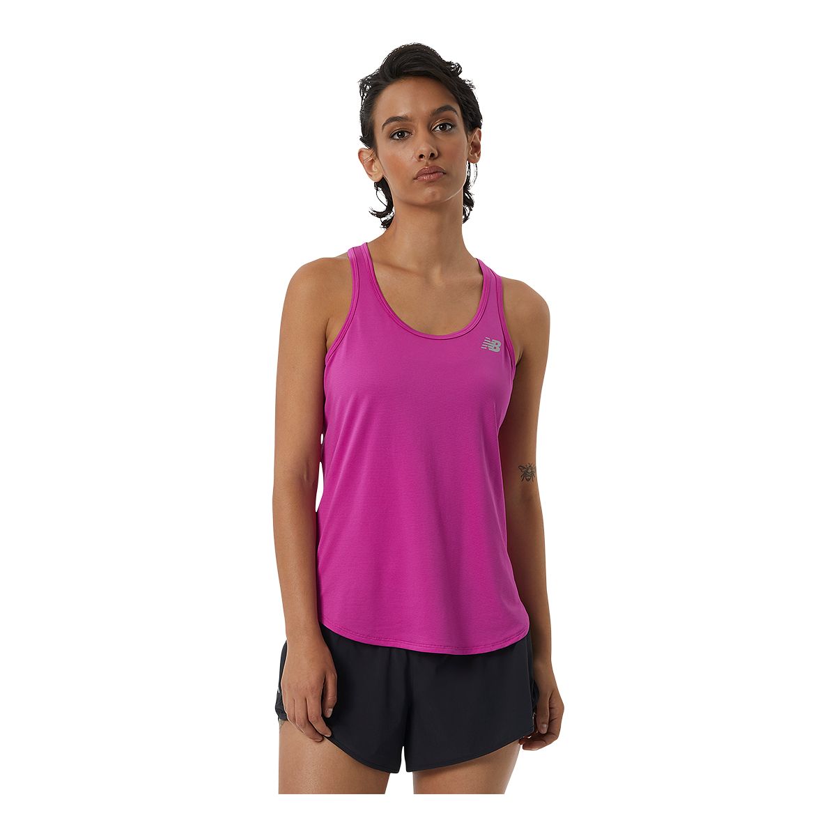 New Balance Women's Run Accelerate Tank Top, Athletic Fit, Sleeveless, Sports